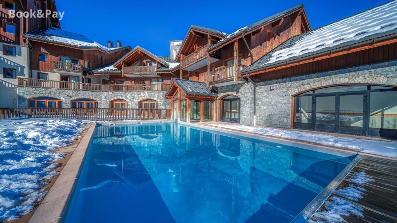Apartmán Les Alpages Du Corbier A102 Villarembert Exteriér fotografie